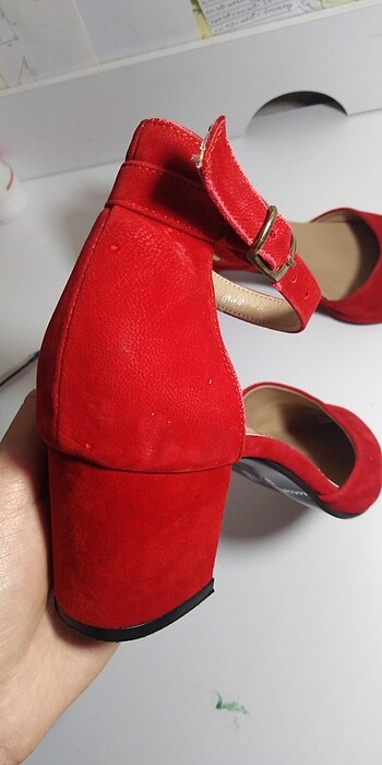 37 Beden Kırmızı topuklu Ayakkabı