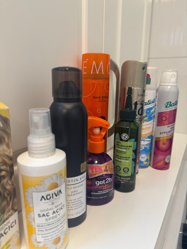 Saç Spreyleri, Köpük ve Krem Seti - Görsel 2