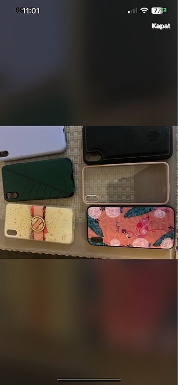 İphone x max ve xs max telefon kılıfları