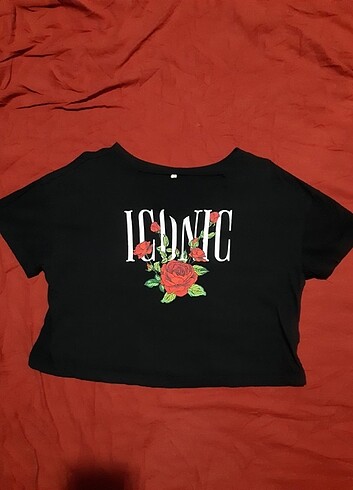 Defacto yaka detaylı tshirt
