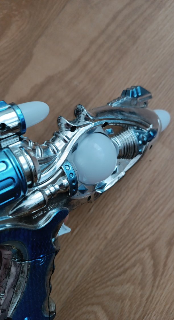 Renkli Mavi Oyuncak Tabanca - Görsel 5