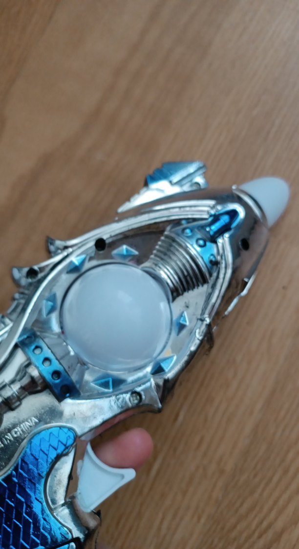 Renkli Mavi Oyuncak Tabanca - Görsel 2