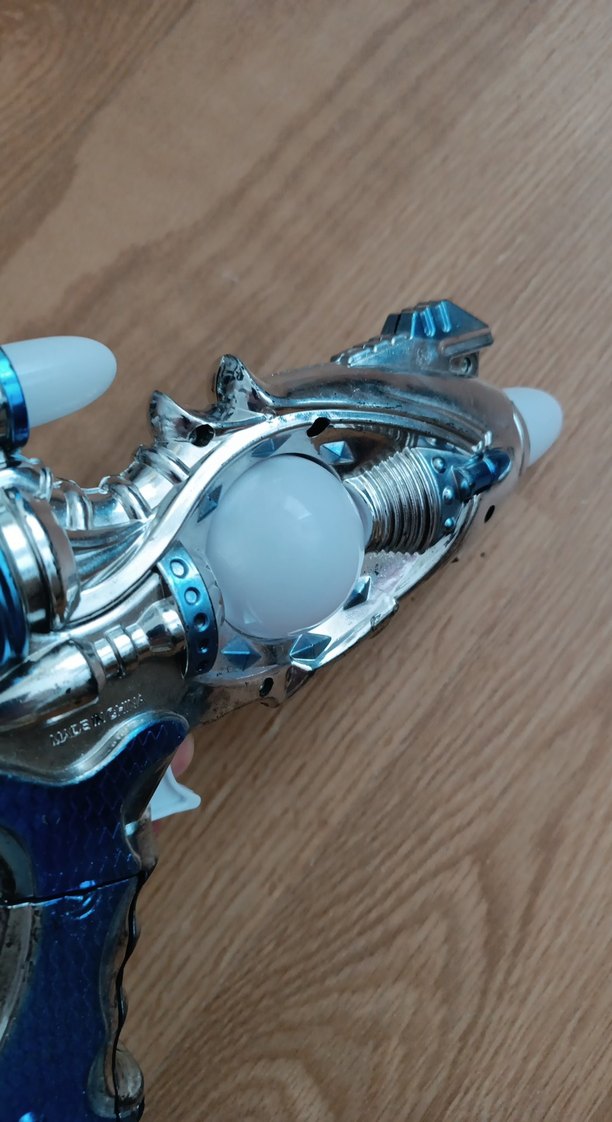 Renkli Mavi Oyuncak Tabanca - Görsel 3