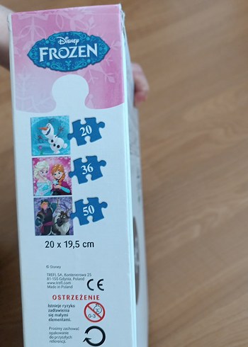 Disney Frozen 3'ü 1 Arada Çocuk Yapbozu - Görsel 3