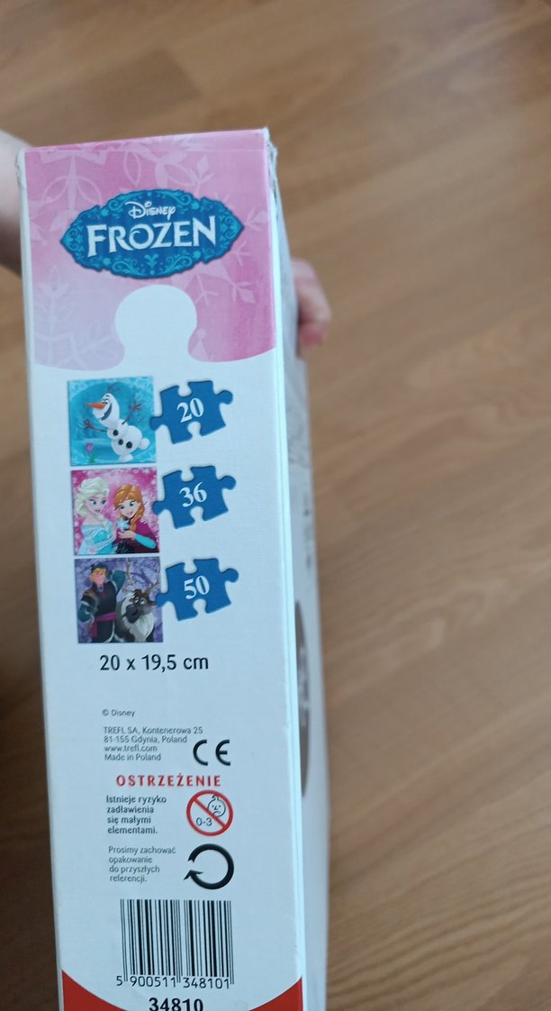 Disney Frozen 3'ü 1 Arada Çocuk Yapbozu - Görsel 3