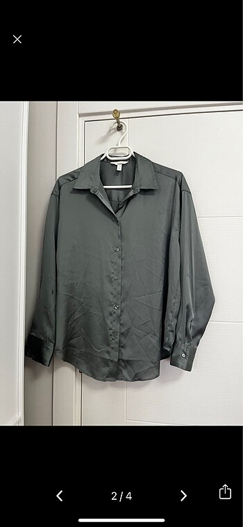 H&M H&M saten gömlek