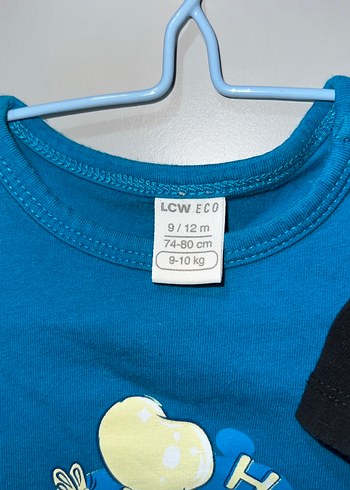 Erkek Bebek Kısa Kollu Baskılı Body seti - Görsel 2