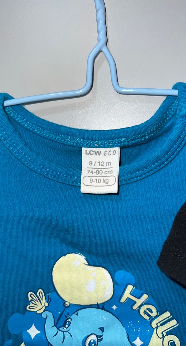 Erkek Bebek Kısa Kollu Baskılı Body seti - Görsel 2