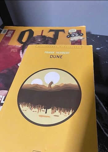 Dune - Frank Herbert Kitap ve Dergi Seti
