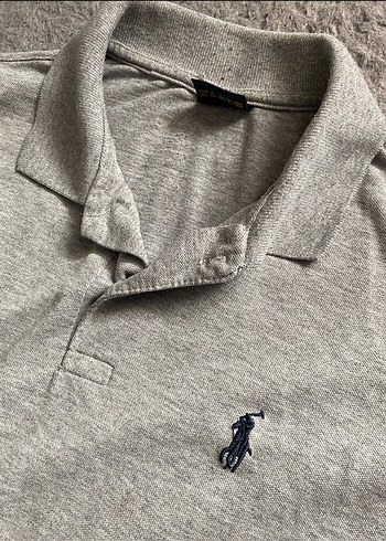 U.S Polo Assn. Gri Kısa Kollu Polo Yaka Tişört