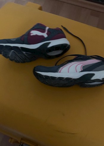 Gri Kadın Spor Ayakkabı Velcro Detaylı 37 - Görsel 2