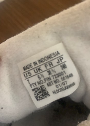 Adidas orjinalBeyaz Platform Topuklu Bağcıklı KadınSpor 38 - Görsel 3