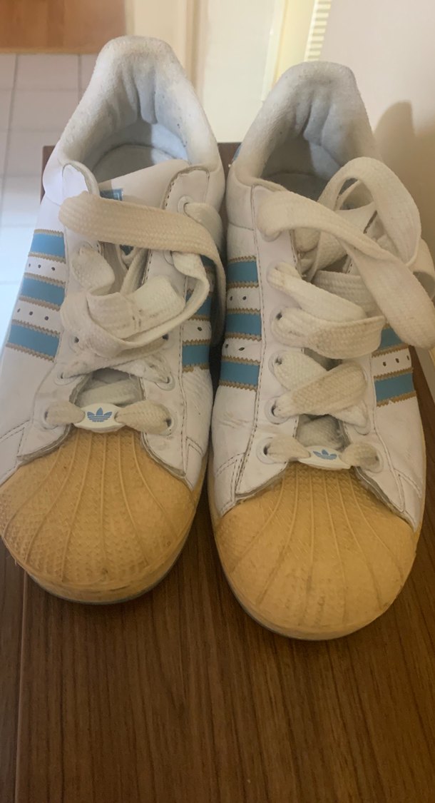 Adidas orjinalBeyaz Platform Topuklu Bağcıklı KadınSpor 38 - Görsel 5