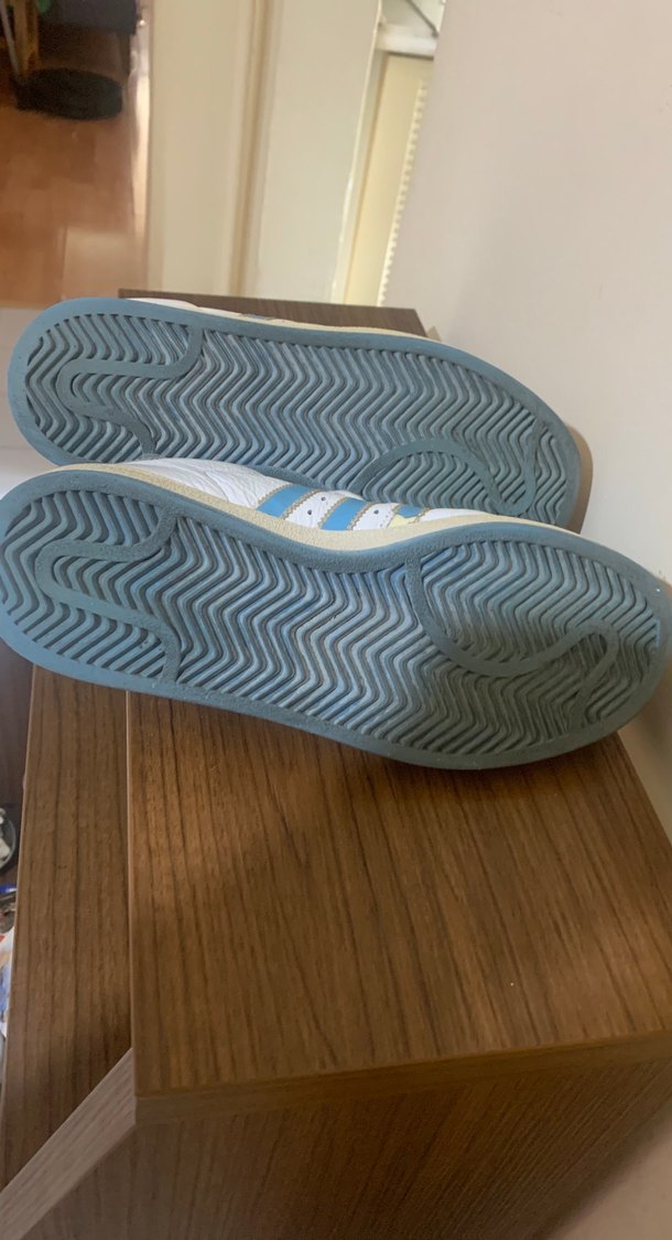 Adidas orjinalBeyaz Platform Topuklu Bağcıklı KadınSpor 38 - Görsel 4