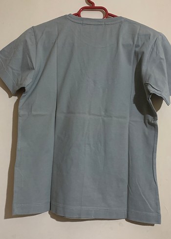 Kız Çocuk Gri Baskılı Tişört Hiç giyilmedi - Görsel 4