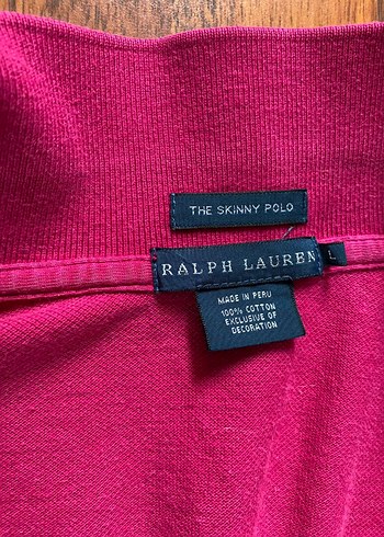 Ralph Lauren Skinny Y2k VintagePolo Yaka - Görsel 3