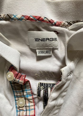 Energie 2000s Y2k Vintage Polo yaka - Görsel 4