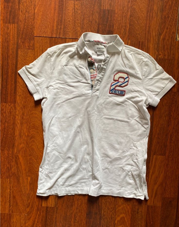 Energie 2000s Y2k Vintage Polo yaka - Görsel 2