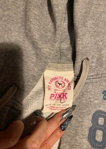 Victorias Secret Pink Y2k Sweatshirt - Görsel 2