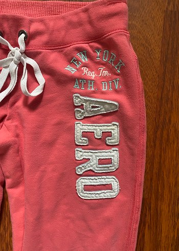 Aeropostale Düşük Bel Pembe Y2k Eşofman Altı - Görsel 2