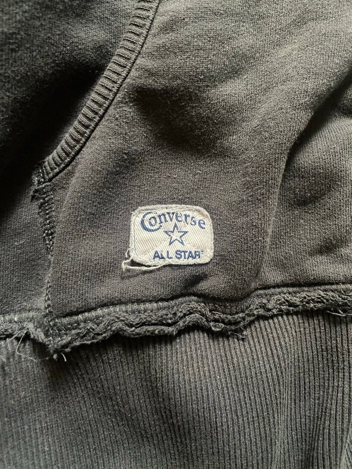 Converse Pembe Yazılı Y2k Vintage Sweat - Görsel 2