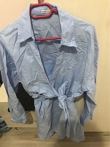 xs Beden mavi Renk Pull and bear gömlek elbise