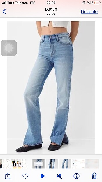 Bershka mavi jean