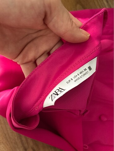 Zara Zara saten elbise