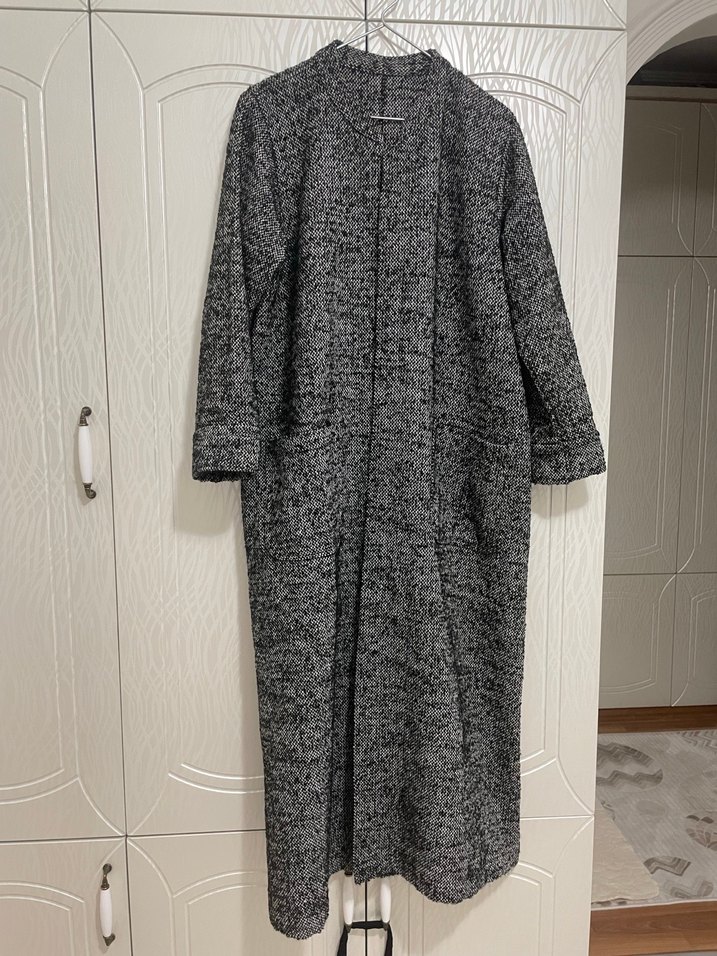 Uzun Gri Kaban - Görsel 2