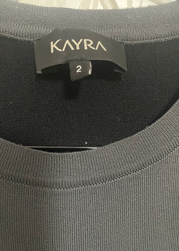 Kayra Füme Uzun Kollu merserize Triko tunik - Görsel 3