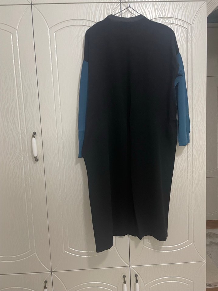 Kayra Füme Uzun Kollu merserize Triko tunik - Görsel 2