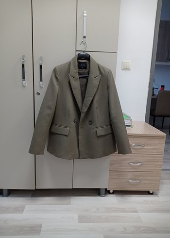 LC Waikiki LCW Düğmeli yeşil Kadın Blazer