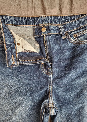 Zara mavi Denim Jean Pantolon - Görsel 4