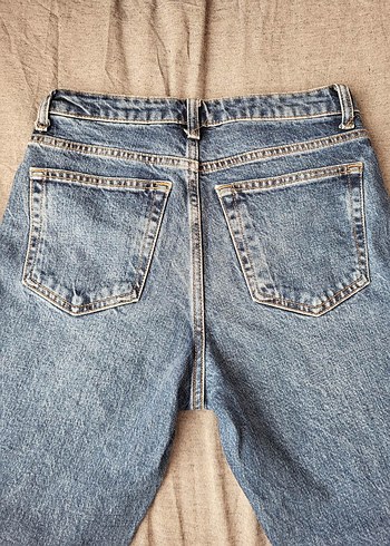 Zara mavi Denim Jean Pantolon - Görsel 6