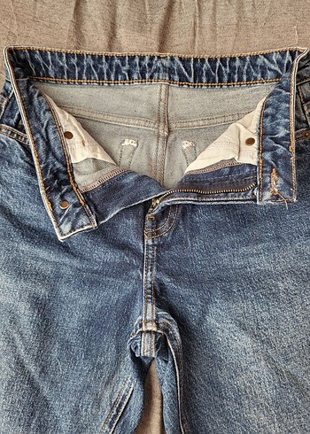 Zara mavi Denim Jean Pantolon - Görsel 5