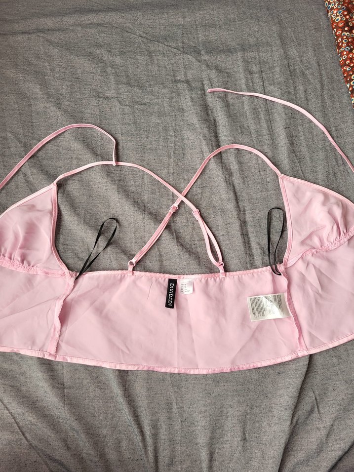 Pembe İpek Görünümlü Midi Büstiyer - Görsel 5