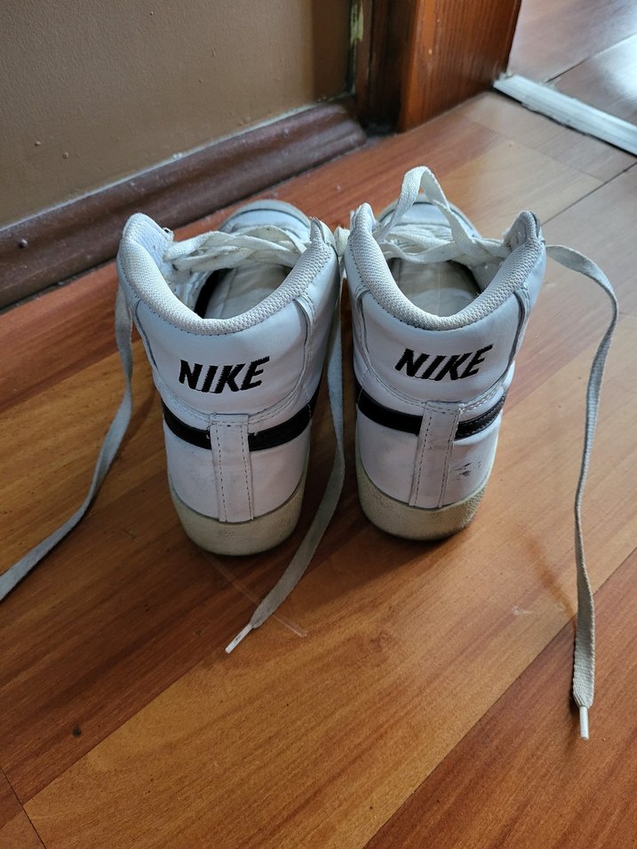 Beyaz adidas blazer mid Spor Ayakkabı - Görsel 5