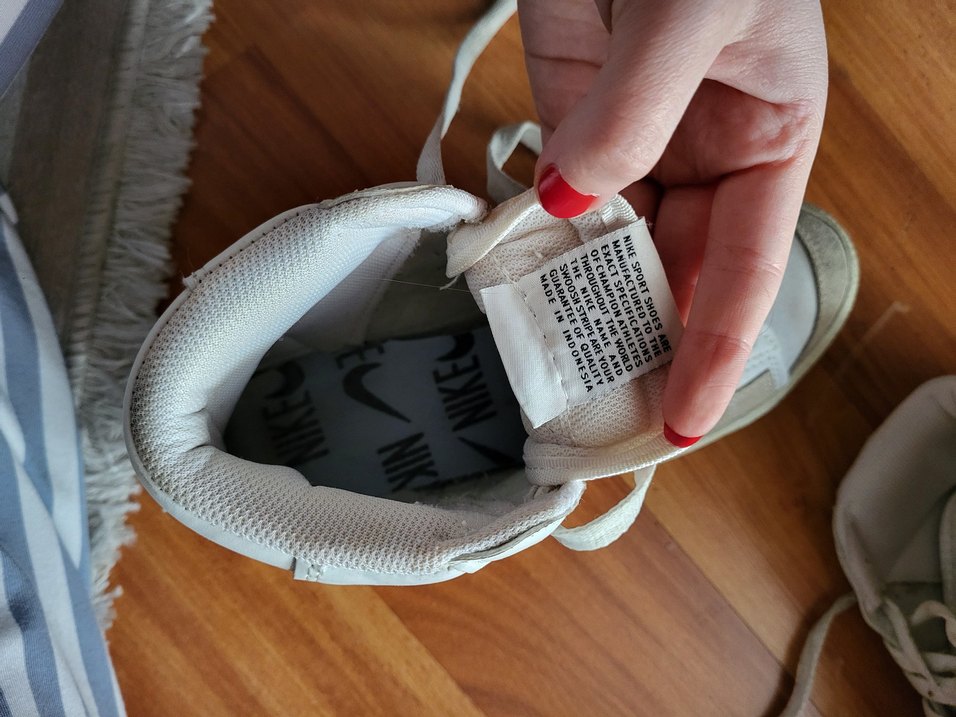 Beyaz adidas blazer mid Spor Ayakkabı - Görsel 4