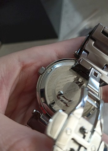 dice kayekBordo Klasik Kadın Kol Saati Tokalı d - Görsel 6