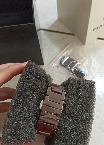 dice kayekBordo Klasik Kadın Kol Saati Tokalı d - Görsel 2