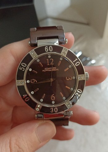 dice kayekBordo Klasik Kadın Kol Saati Tokalı d - Görsel 4