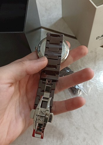 dice kayekBordo Klasik Kadın Kol Saati Tokalı d - Görsel 5