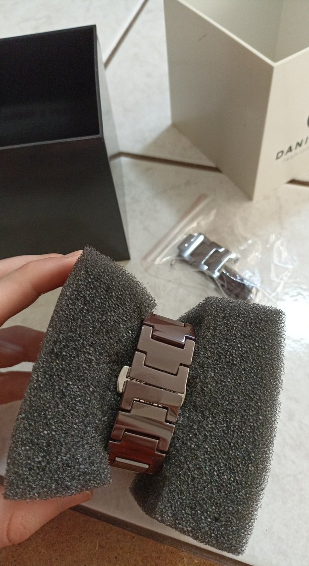 dice kayekBordo Klasik Kadın Kol Saati Tokalı d - Görsel 2