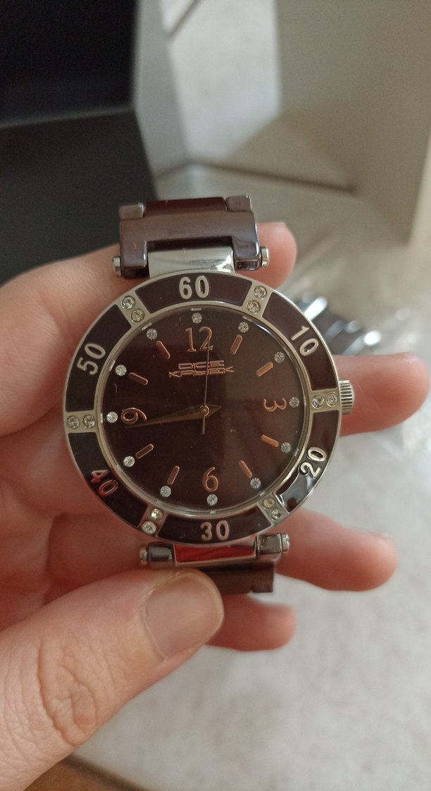 dice kayekBordo Klasik Kadın Kol Saati Tokalı d - Görsel 4