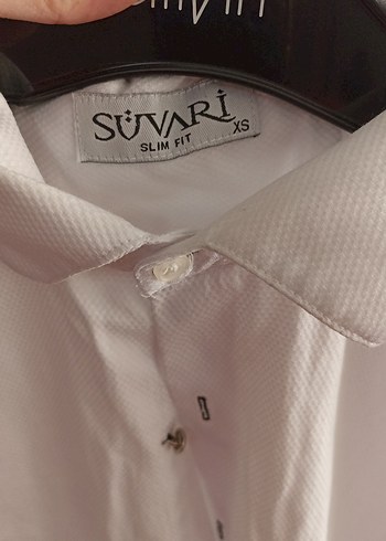 Düğmeli Beyaz damat Erkek Gömlek - Görsel 3