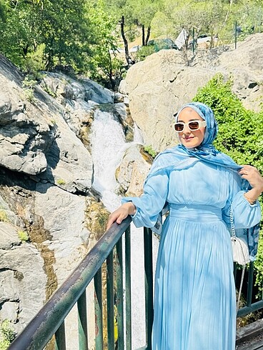 Diğer bebe mavisi elbise