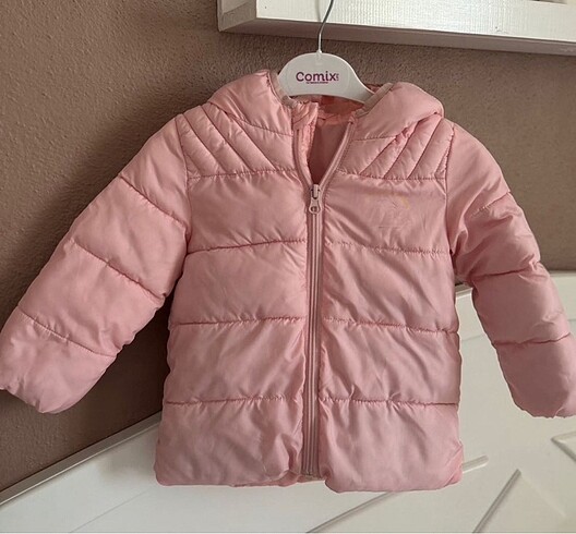 Koton Pembe Kız Bebek Şişme Mont