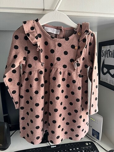 H&M Puantiyeli Elbise