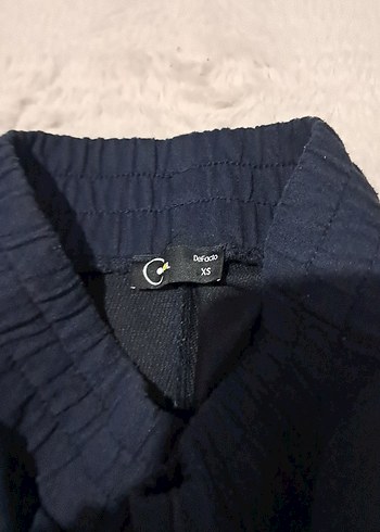 Kadın Lacivert Bol Kesim Colorado Baskılı Eşofman - Görsel 3