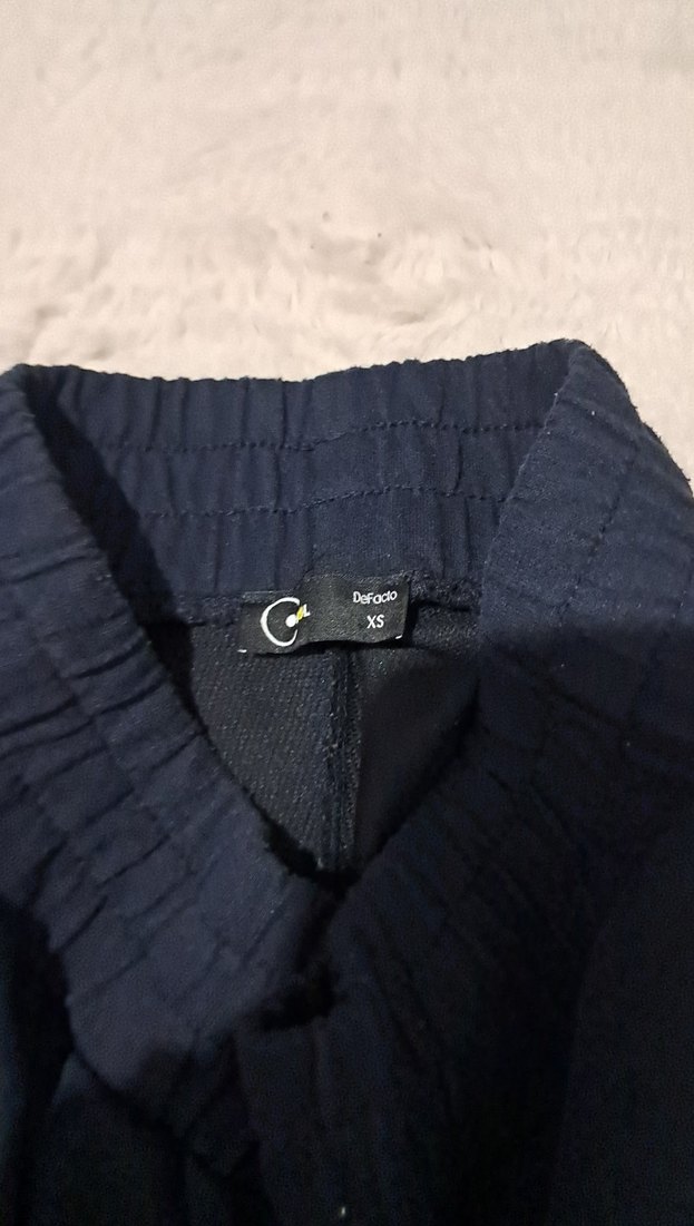 Kadın Lacivert Bol Kesim Colorado Baskılı Eşofman - Görsel 3